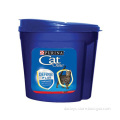 Plastic cat dog pet food storage bucket